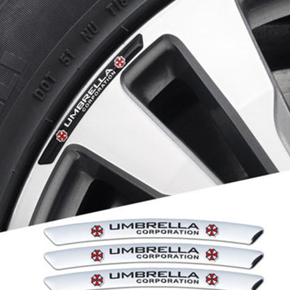 Gorąca wyprzedaż ✨50% zniżki ✨Naklejka 3D na felgę metalową z motywem osobowości (4 szt.)