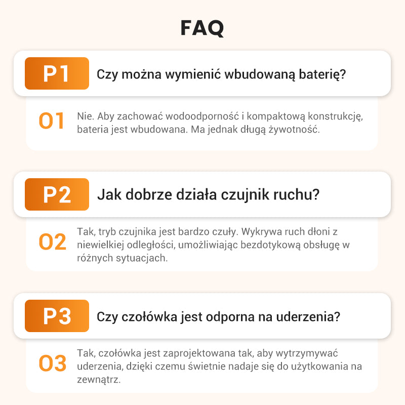 🔥Mocna latarka czołowa o bardzo długiej żywotności