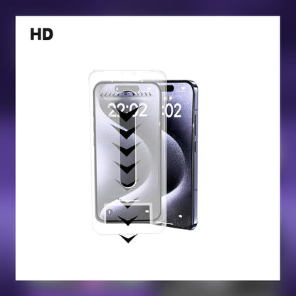 Folia hartowana do pomieszczeń czystych z sitodrukiem