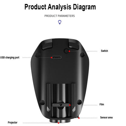 Gorąca wyprzedaż ✨50% zniżki ✨Inteligentne światła powitalne LED 5D z czujnikiem