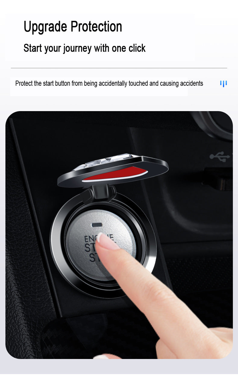 Gorąca wyprzedaż ✨49% zniżki ✨Ochronna osłona Crystal One-Button Start