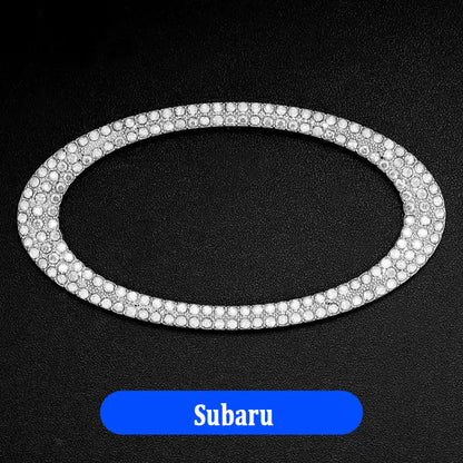 Naklejka kryształowa na kierownicę