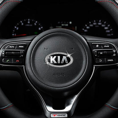 Naklejka kryształowa na kierownicę