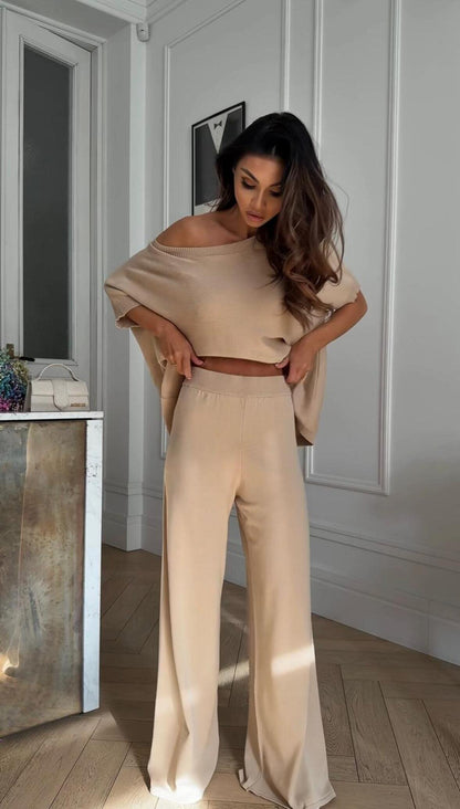 Zestaw damski 2 w 1, casualowy