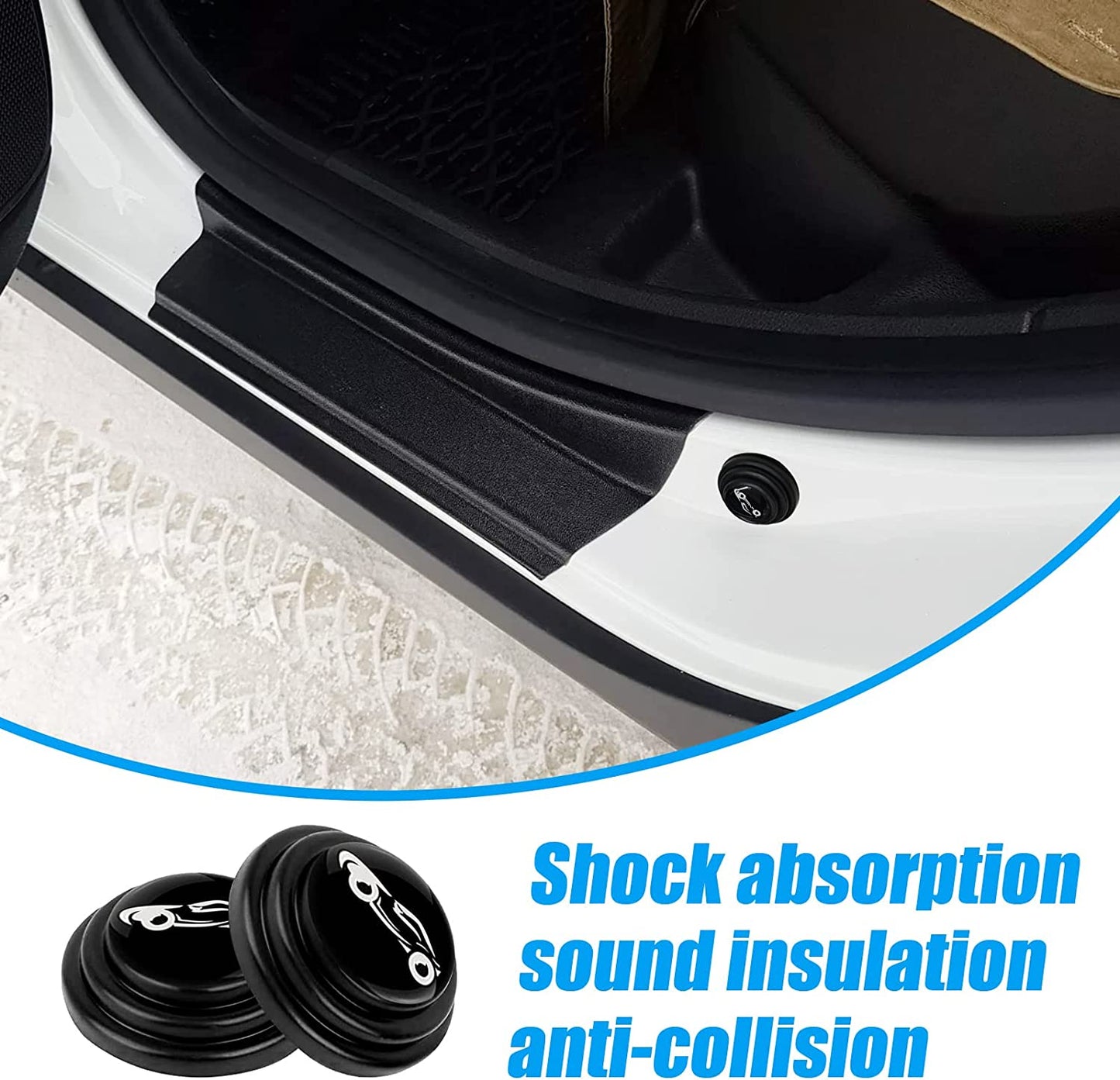 Poduszka na drzwi samochodowe o podwójnej ścieżce i wysokiej elastyczności ✨20 szt.✨