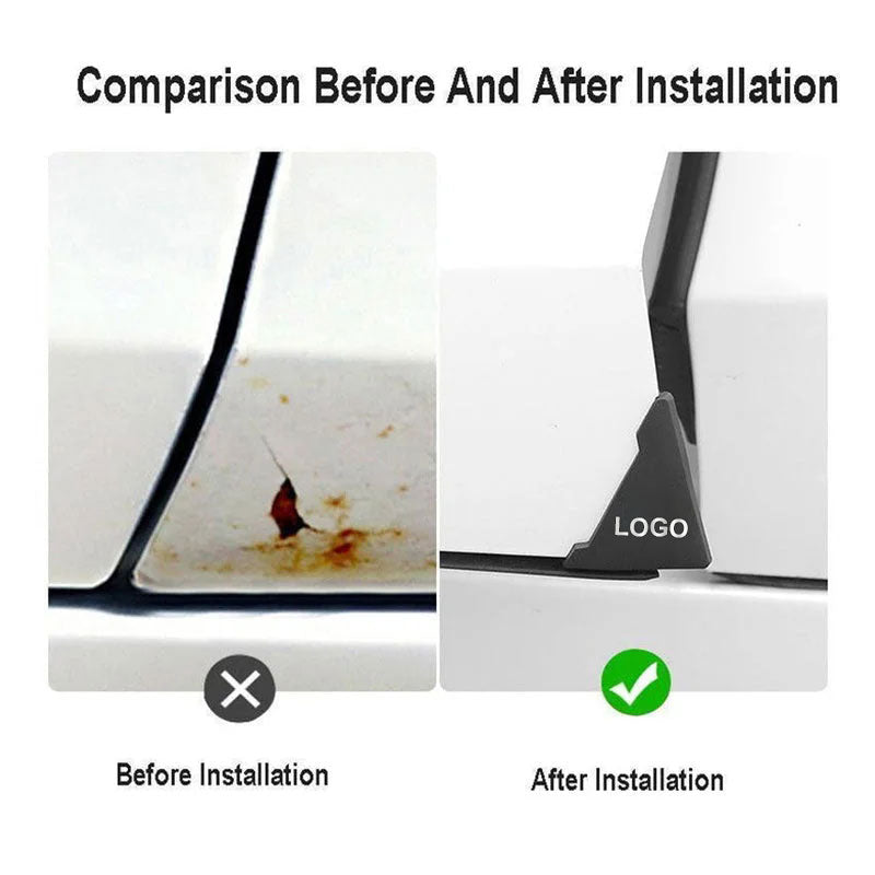 Ochraniacze narożników drzwi samochodowych (4 sztuki)