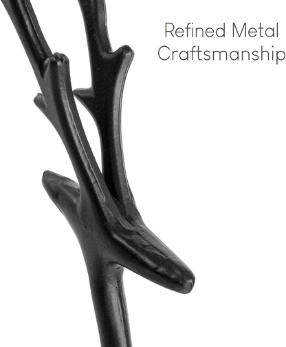 🎅Bestseller świąteczny 🦌 Czarna figurka renifera, dekoracja świąteczna