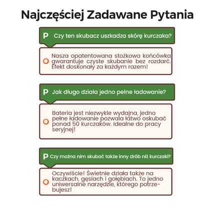 🐓Elektryczna maszyna do skubania drobiu – łatwe skubanie, oszczędność czasu i wysiłku!