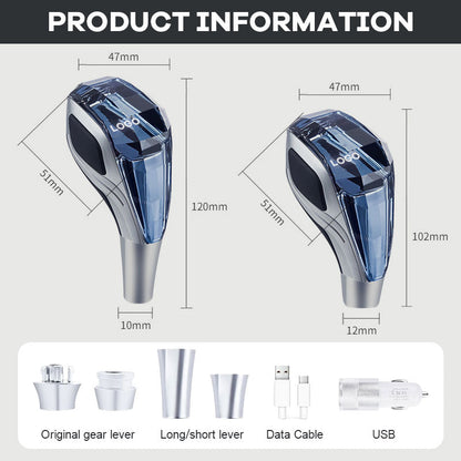 Kryształowa gałka dźwigni zmiany biegów