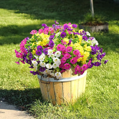 💥Ulepszony materiał najwyższej jakości🌸Powój odporny na promieniowanie UV i nieblaknący (bez doniczki)