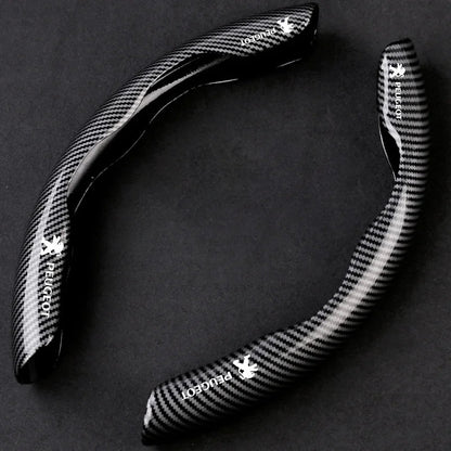 🔥Nowy uniwersalny pokrowiec na kierownicę z włókna węglowego (2 szt.)❗Pasuje do wszystkich modeli