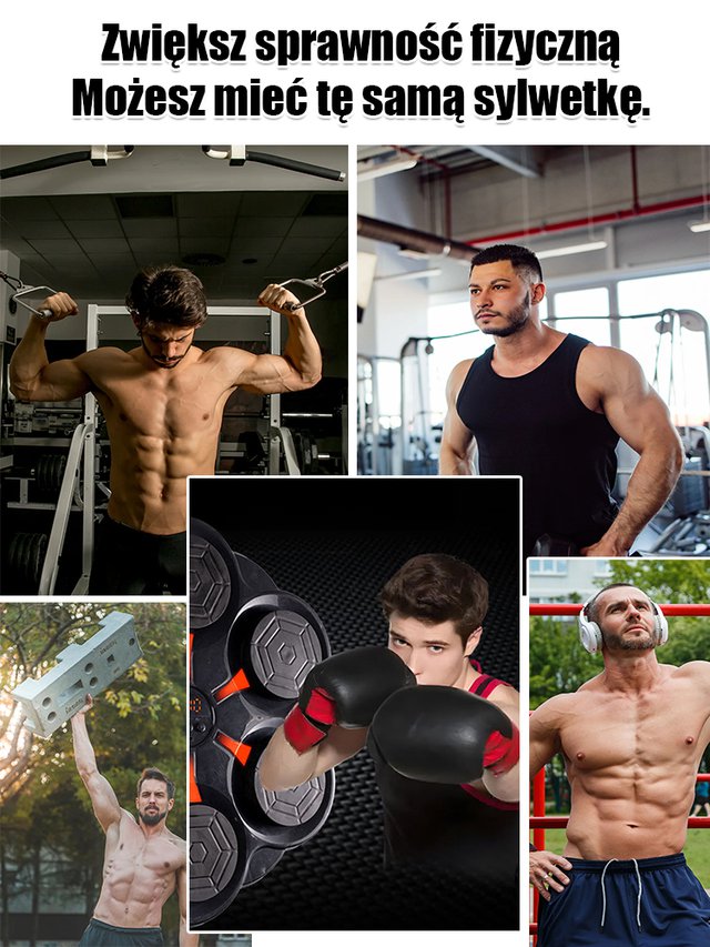 Inteligentny cel bokserski Bluetooth