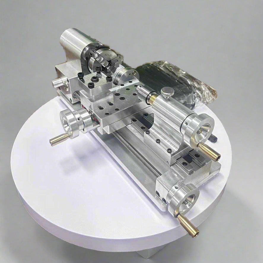 Mini tokarka do metalu 80W