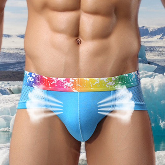 Seksowna, oddychająca bielizna męska z niskim stanem⚡ (kupuj więcej, oszczędzaj więcej)