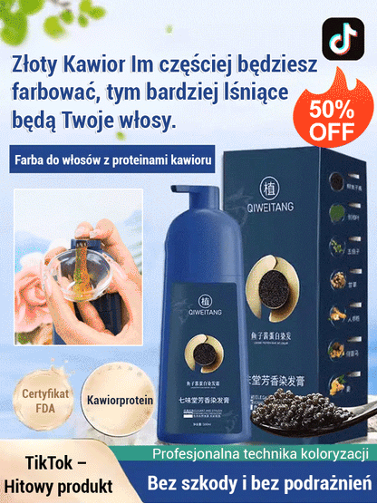 🔥Roślinny krem koloryzujący do włosów