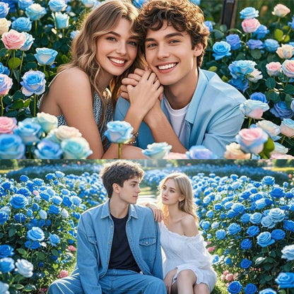 Przynieś miłość i szczęście Tęczowe nasiona róż