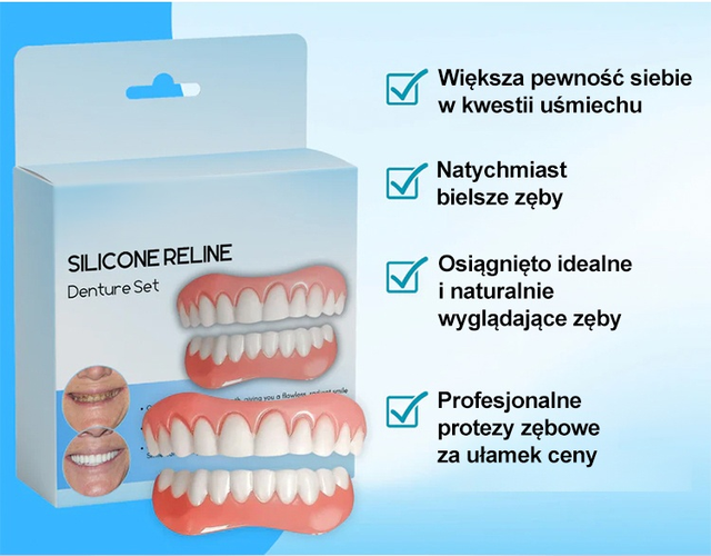 Idealny zestaw protez do perfekcyjnego uśmiechu