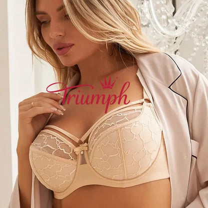 💖3-pak ✨Biustonosz Comfort Plus Size z ramiączkami