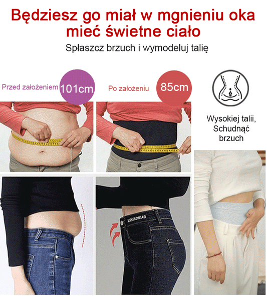 Antybakteryjna bielizna podnosząca pośladki z wysokim stanem i modelująca brzuch