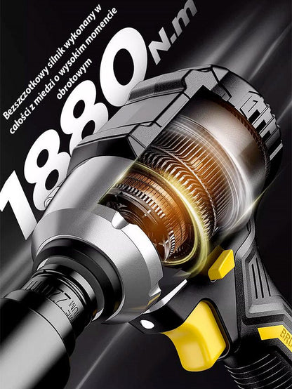 Duży moment obrotowy akumulatorowy klucz udarowy