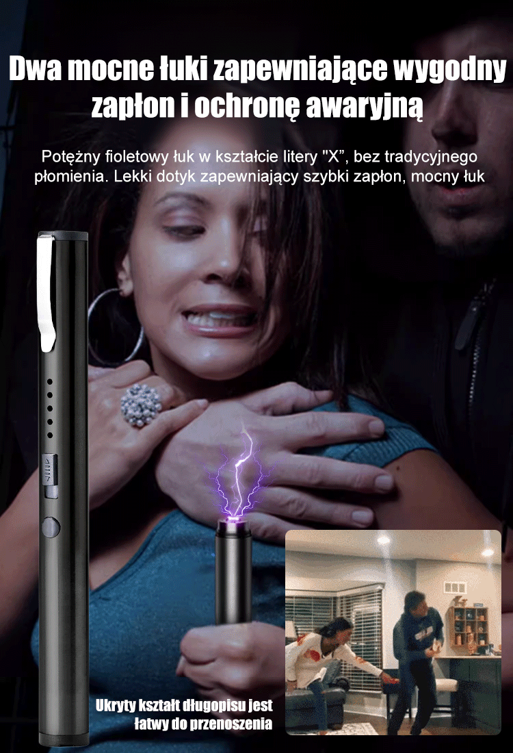 Latarka długopisowa niemieckiej firmy ochroniarskiej