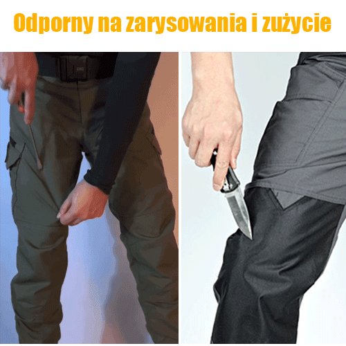Nowe spodnie taktyczne IX6 Raider dla mężczyzn