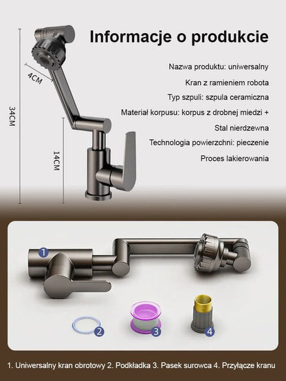 Z bateria mechaniczna obracana o 1080°