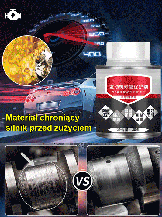 【Niezbędny do spalania oleju】Preparat ochronny przeciw zużyciu silnika samochodowego