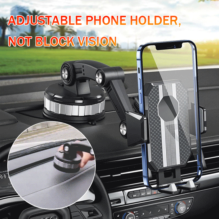 Samochodowy uchwyt na telefon z przyssawką