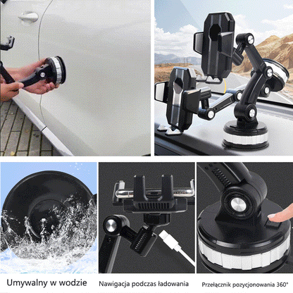 Samochodowy uchwyt na telefon z przyssawką