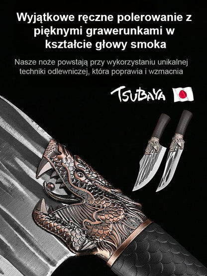 Profesjonalny zestaw noży do kości ze stali węglowej dla kuchni