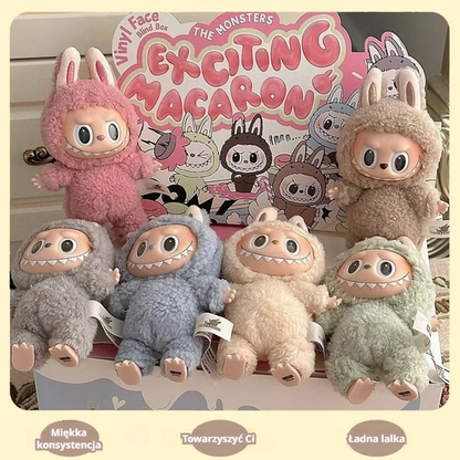 HFH-Wisiorek pluszowy z serii Makaronowej Labubu