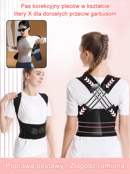 Przyrząd do korekcji postawy i upiększenia pleców