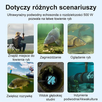 [Niezbędnik wędkarza] Wysokiej jakości podwodny echosonda