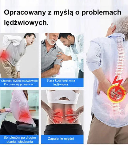 Żel chłodzący na kręgosłup lędźwiowy