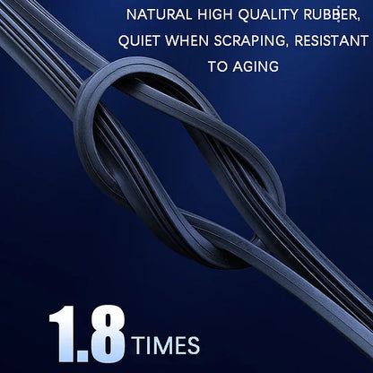 🌈 Ciche wycieraczki z włókna węglowego bez kości - spraw, by jazda była stylowa, cicha i komfortowa!