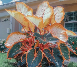 Nasiona ogrodnicze Caladium dostępne w wielu kolorach