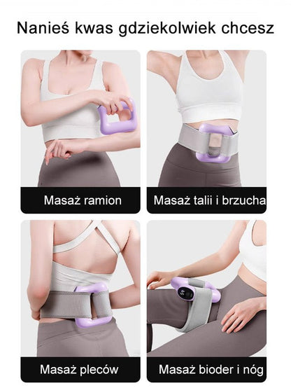 【Bez wysiłku, szybkie spalanie tłuszczu】Masażer wibracyjny do powięzi