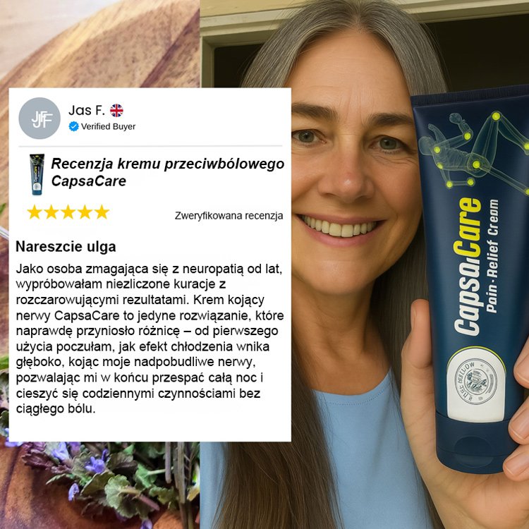 Krem do pielęgnacji nerwów stóp