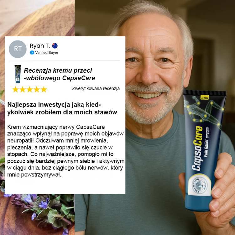 Krem do pielęgnacji nerwów stóp