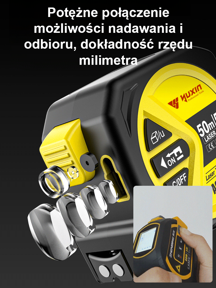 Profesjonalne narzędzie pomiarowe 3 w 1