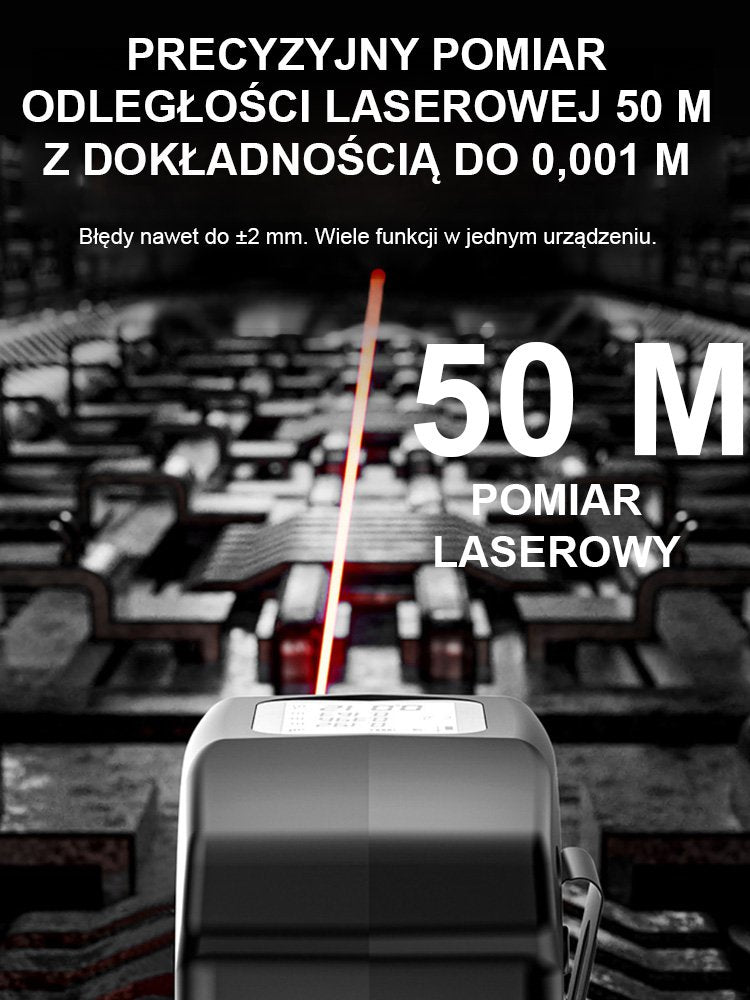 Profesjonalne narzędzie pomiarowe 3 w 1