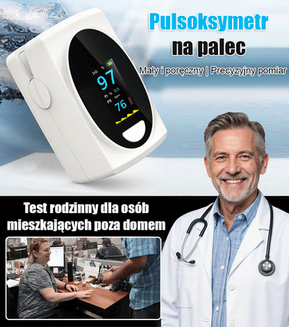Zaawansowany pulsoksymetr z dokładnością 99%.