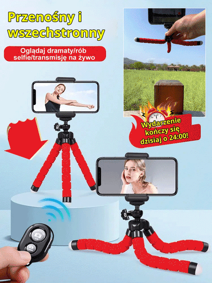 【Fotograficzny cud】Ośmiornica leniwa podstawka na telefon komórkowy