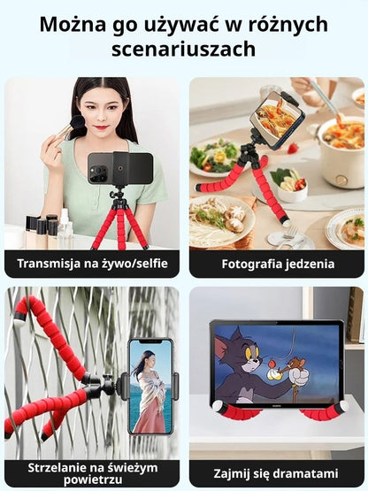 【Fotograficzny cud】Ośmiornica leniwa podstawka na telefon komórkowy