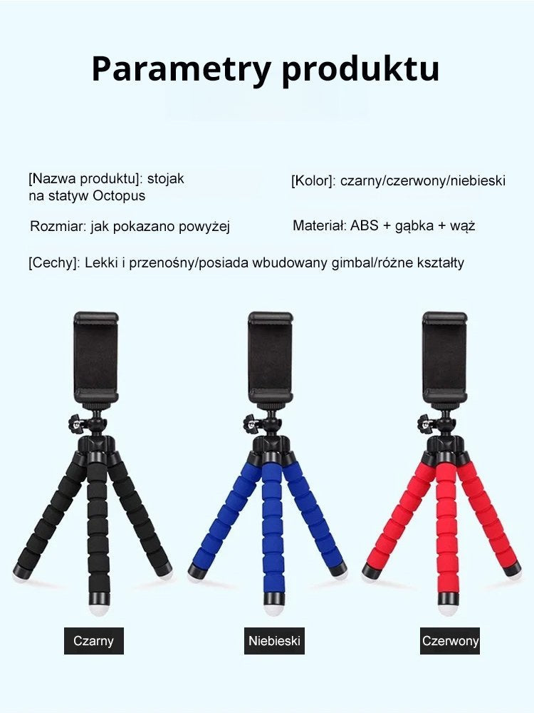 【Fotograficzny cud】Ośmiornica leniwa podstawka na telefon komórkowy