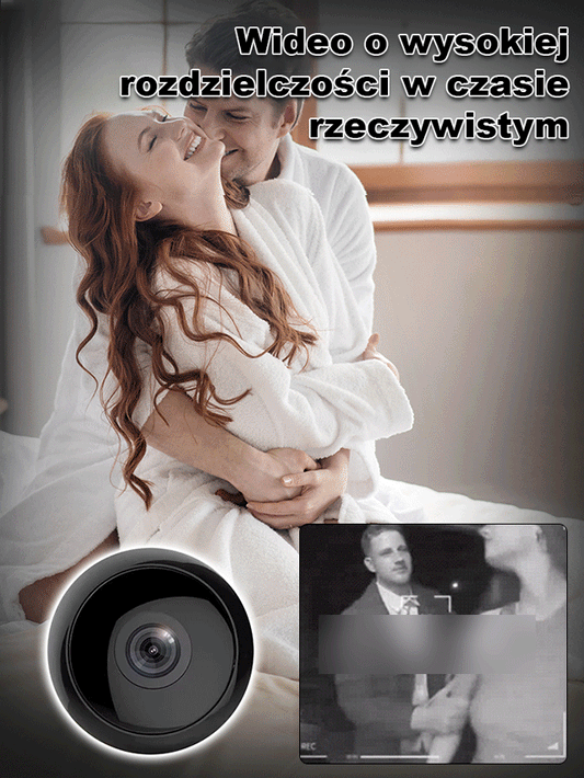 Kamera bez podłączenia Instalacja bezprzewodowa, dostępna bez wtyczek, monitorowanie w czasie rzeczywistym!