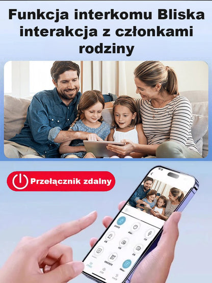 Kamera bez podłączenia Instalacja bezprzewodowa, dostępna bez wtyczek, monitorowanie w czasie rzeczywistym!