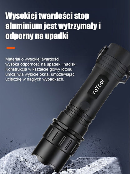 【2w1】Latarka paralizator do samoobrony