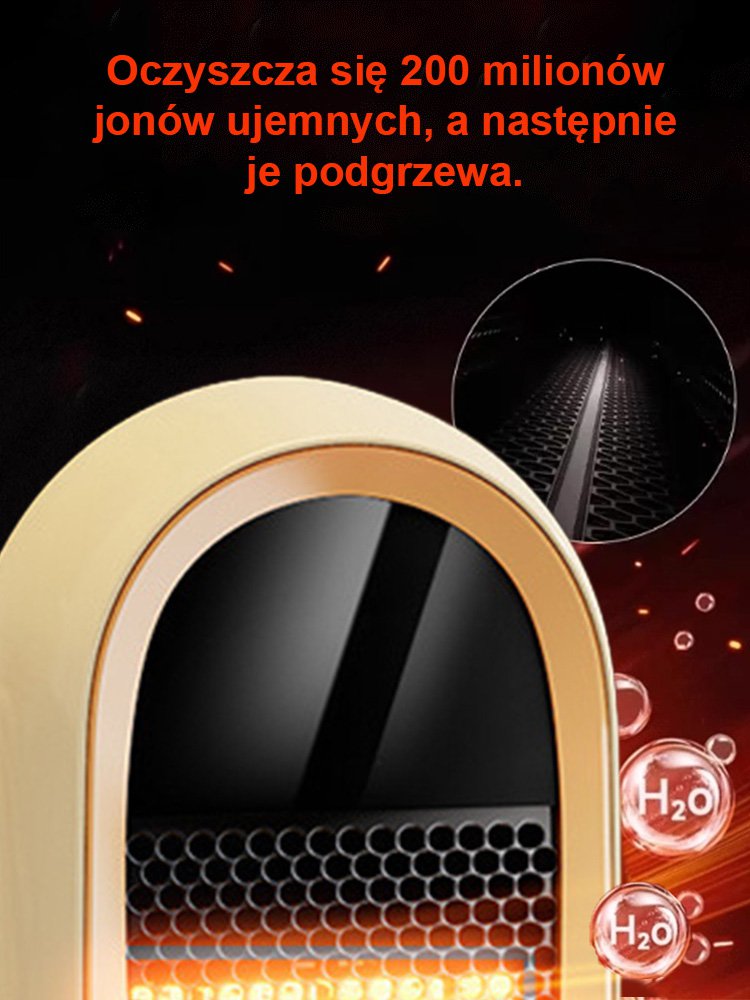 Cichy i ekonomiczny grzejnik do natychmiastowego ogrzania całego mieszkania